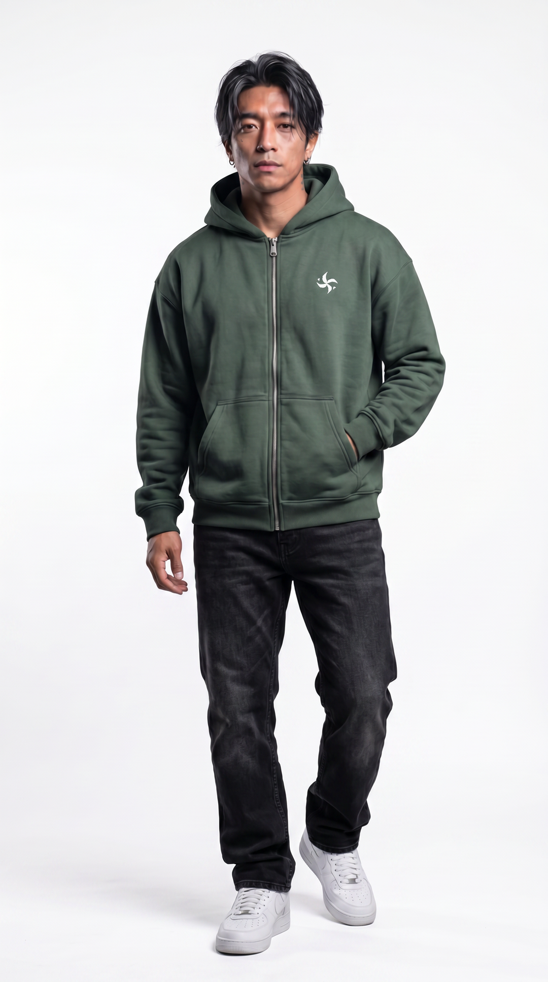 WH™ | TRACKSUIT JACKET | ARMY GREEN