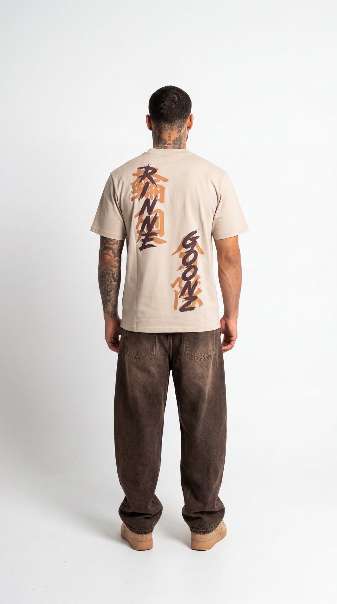 CURSE MARK™ | T-SHIRT | NUDE/BROWN
